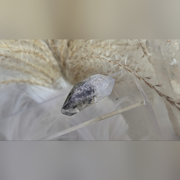 Lodolite Goethite Tibetan Quartz Pendant - Picture 2 of 7